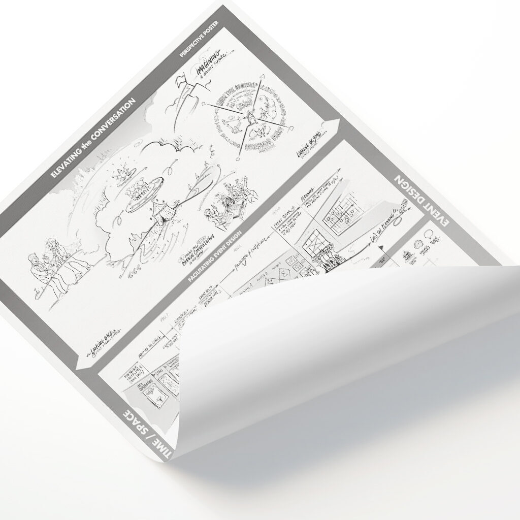 Perspective Poster white